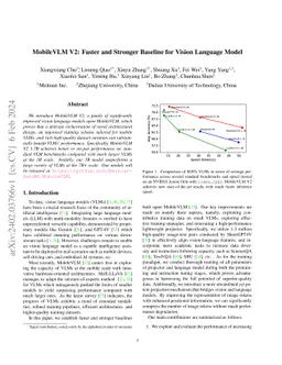 MobileVLM V2: Faster and Stronger Baseline for Vision Language Model