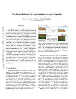 Multimodal Rationales for Explainable Visual Question Answering