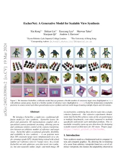 EscherNet: A Generative Model for Scalable View Synthesis