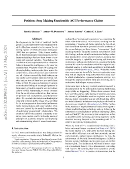 Position: Stop Making Unscientific AGI Performance Claims