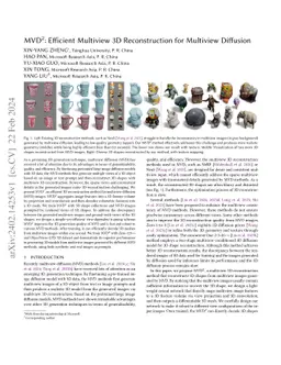 MVD$^2$: Efficient Multiview 3D Reconstruction for Multiview Diffusion