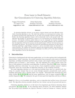 Accelerating data-driven algorithm selection for combinatorial partitioning problems