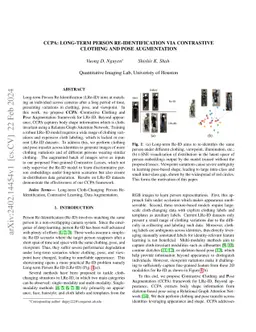 CCPA: Long-term Person Re-Identification via Contrastive Clothing and
  Pose Augmentation