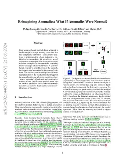 Reimagining Anomalies: What If Anomalies Were Normal?