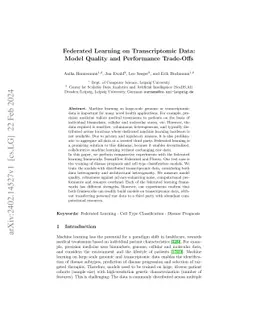 Federated Learning in Genetics: Extended Analysis of Accuracy, Performance and Privacy Trade-offs