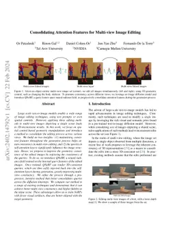 Consolidating Attention Features for Multi-view Image Editing