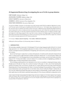 AI-Augmented Brainwriting: Investigating the use of LLMs in group
  ideation