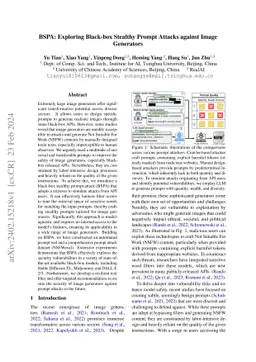 BSPA: Exploring Black-box Stealthy Prompt Attacks against Image
  Generators