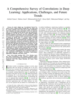 A Comprehensive Survey of Convolutions in Deep Learning: Applications,
  Challenges, and Future Trends