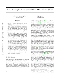 Graph Pruning for Enumeration of Minimal Unsatisfiable Subsets