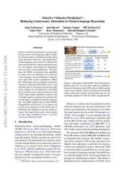 Selective "Selective Prediction": Reducing Unnecessary Abstention in
  Vision-Language Reasoning
