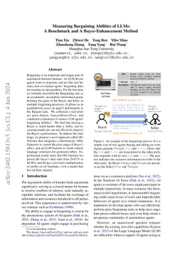 Measuring Bargaining Abilities of LLMs: A Benchmark and A
  Buyer-Enhancement Method
