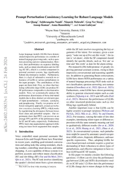 Prompt Perturbation Consistency Learning for Robust Language Models