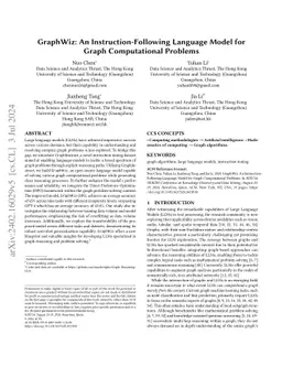 GraphWiz: An Instruction-Following Language Model for Graph Problems