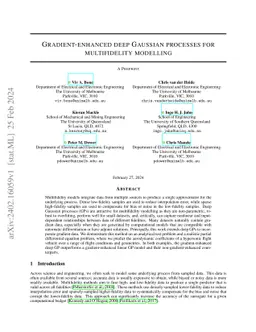 Gradient-enhanced deep Gaussian processes for multifidelity modelling