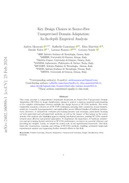 Key Design Choices in Source-Free Unsupervised Domain Adaptation: An
  In-depth Empirical Analysis