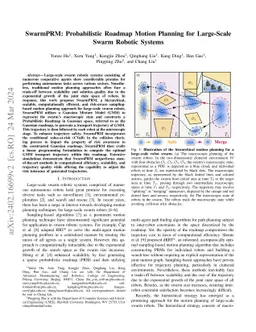 SwarmPRM: Probabilistic Roadmap Motion Planning for Large-Scale Swarm
  Robotic Systems