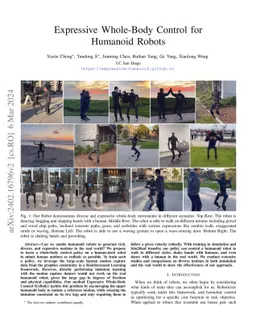 Expressive Whole-Body Control for Humanoid Robots