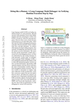 Debug like a Human: A Large Language Model Debugger via Verifying
  Runtime Execution Step-by-step