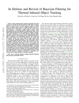 In Defense and Revival of Bayesian Filtering for Thermal Infrared Object
  Tracking