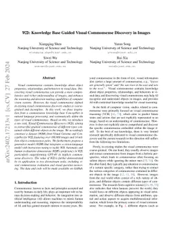 VCD: A Dataset for Visual Commonsense Discovery in Images