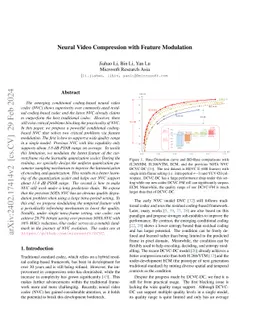 Neural Video Compression with Feature Modulation