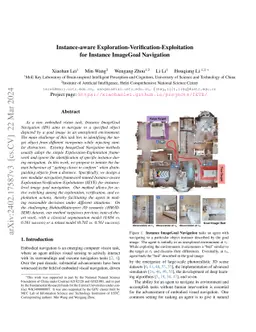 Instance-aware Exploration-Verification-Exploitation for Instance
  ImageGoal Navigation