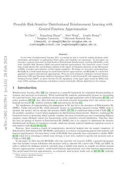 Provable Risk-Sensitive Distributional Reinforcement Learning with
  General Function Approximation