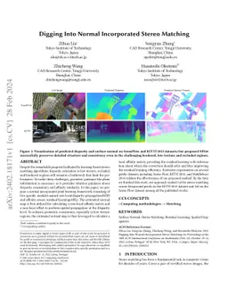 Digging Into Normal Incorporated Stereo Matching