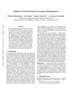 PiShield: A PyTorch Package for Learning with Requirements