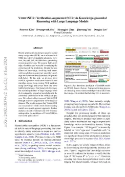 VerifiNER: Verification-augmented NER via Knowledge-grounded Reasoning
  with Large Language Models