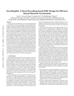 EncodingNet: A Novel Encoding-based MAC Design for Efficient Neural
  Network Acceleration