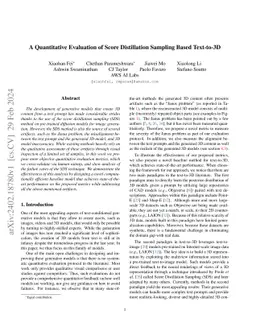 A Quantitative Evaluation of Score Distillation Sampling Based
  Text-to-3D