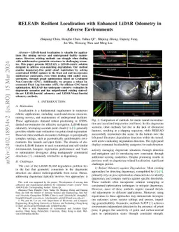 RELEAD: Resilient Localization with Enhanced LiDAR Odometry in Adverse
  Environments