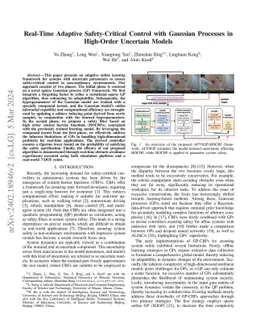 Real-Time Adaptive Safety-Critical Control with Gaussian Processes in
  High-Order Uncertain Models
