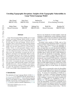Unveiling Typographic Deceptions: Insights of the Typographic
  Vulnerability in Large Vision-Language Model
