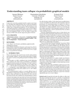 Understanding team collapse via probabilistic graphical models