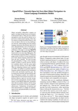 OpenFMNav: Towards Open-Set Zero-Shot Object Navigation via
  Vision-Language Foundation Models