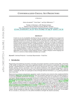 Conformalized Credal Set Predictors