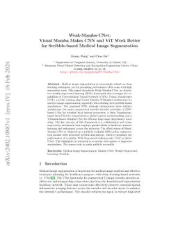Weak-Mamba-UNet: Visual Mamba Makes CNN and ViT Work Better for
  Scribble-based Medical Image Segmentation