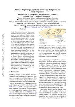 ASGEA: Exploiting Logic Rules from Align-Subgraphs for Entity Alignment