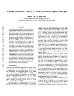 Beyond Generalization: A Survey of Out-Of-Distribution Adaptation on
  Graphs