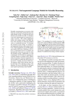 SciAgent: Tool-augmented Language Models for Scientific Reasoning