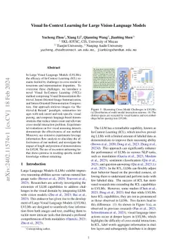 Visual In-Context Learning for Large Vision-Language Models