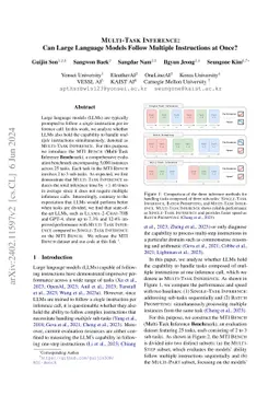 Multi-Task Inference: Can Large Language Models Follow Multiple
  Instructions at Once?