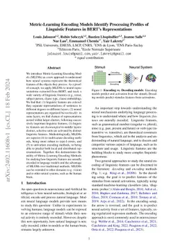 Metric Learning Encoding Models: A Multivariate Framework for Interpreting Neural Representations