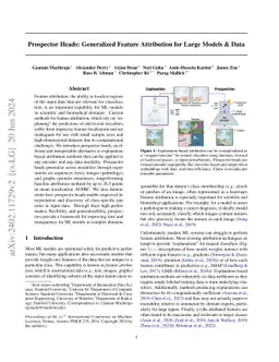 Prospector Heads: Generalized Feature Attribution for Large Models &
  Data