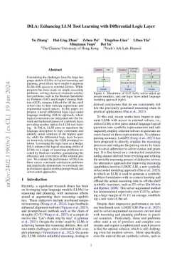 DiLA: Enhancing LLM Tool Learning with Differential Logic Layer