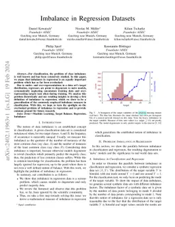 Imbalance in Regression Datasets