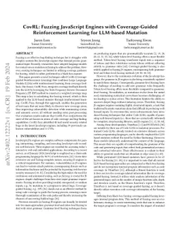 CovRL: Fuzzing JavaScript Engines with Coverage-Guided Reinforcement
  Learning for LLM-based Mutation